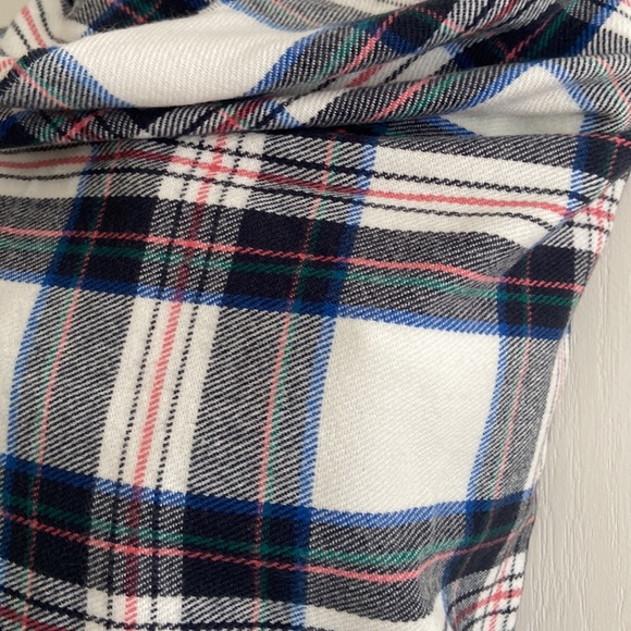 JCrew large rectangular plaid scarf - Picture 2 of 6